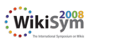 WikiSym 2008 Logo